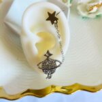 Ear Cuff Planeta Plateado - Image 4