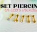 Set Piercing en Acero Inoxidable