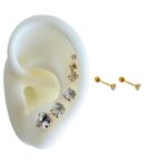 Set Piercing en Acero Inoxidable