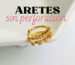 Aretes sin perforación
