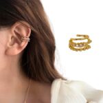 Aretes sin perforación